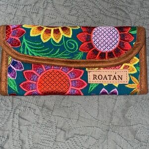 Colorful Floral Women's Clutch